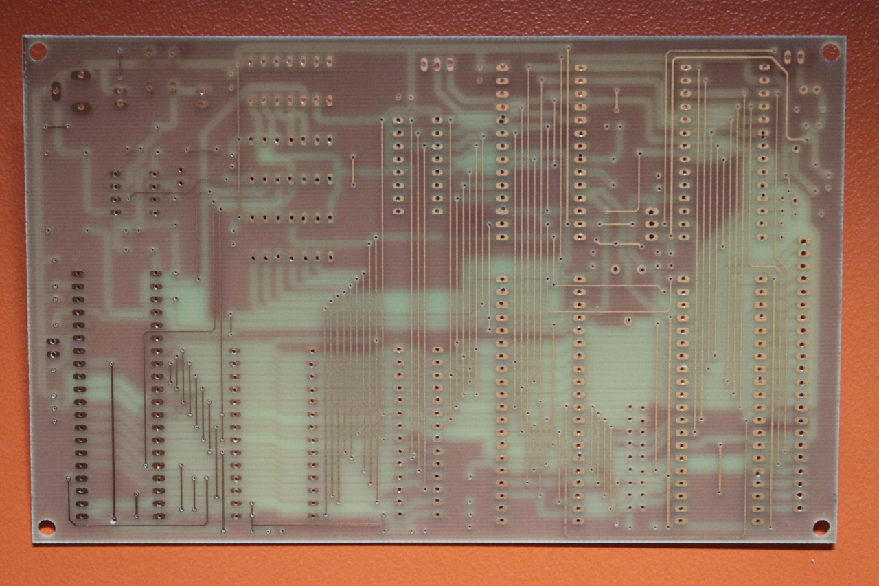 Homecomputer 6502 PCB Top